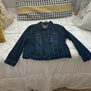 Charter Club Dark Denim Jacket